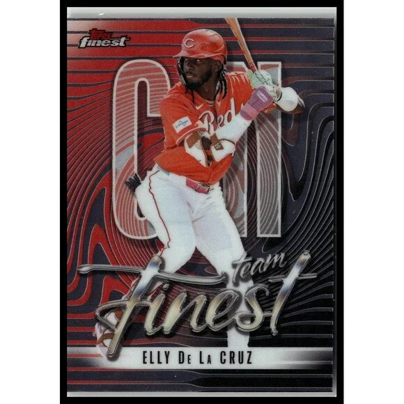 Topps 2026 Finest } Elly De La Cruz Topps Team Finest