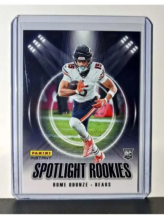Rome Odunze Rookie 2024 Panini Spotlight Rookies NFL #20 Card Bears 1 of 1426