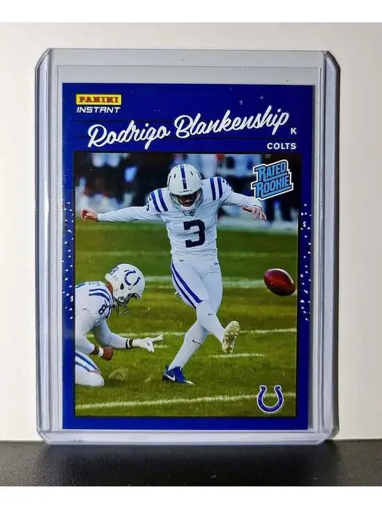 Rodrigo Blankenship Rookie 2020 Panini NFL #45 Rated Rookie Indianapolis Colts