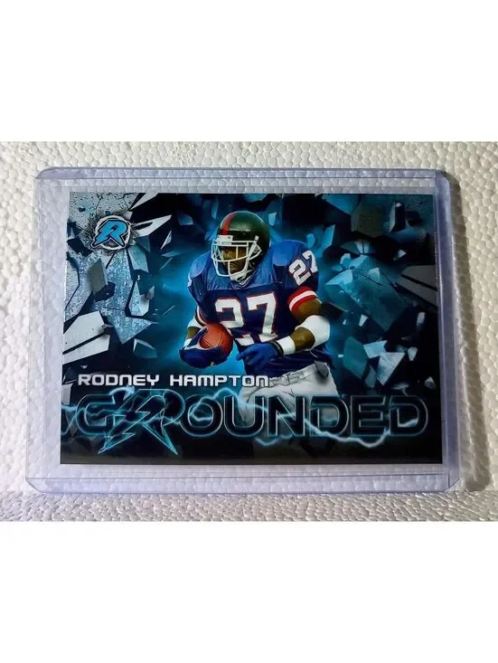 Rodney Hampton 2023 Topps Resurgence Grounded NFL #RG-16 Card New York Giants