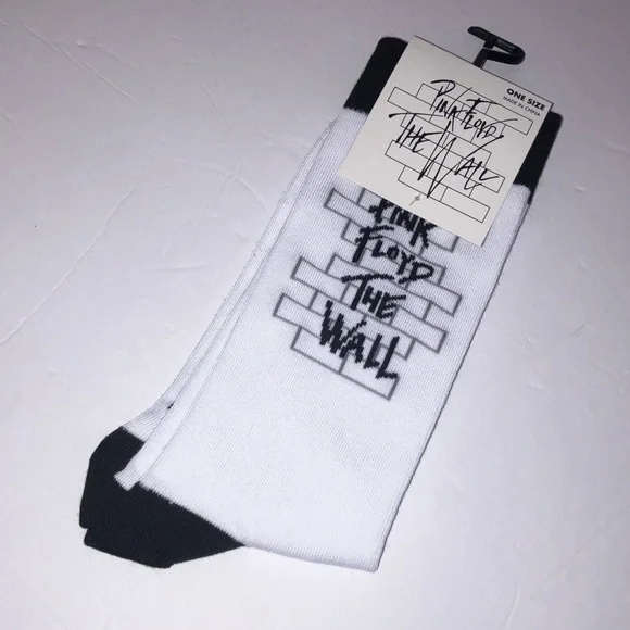 Pink Floyd The Wall Black and White Casual‎ Socks