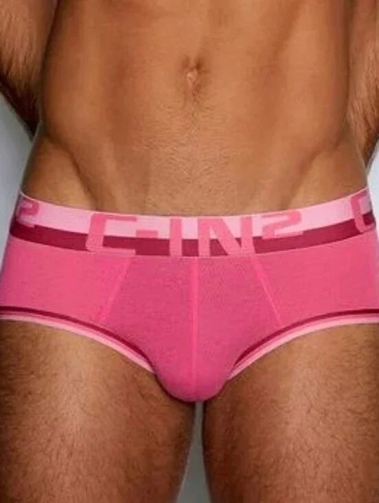 C-IN2 Men's Grip Mesh Mid-Rise Brief New Size Medium
