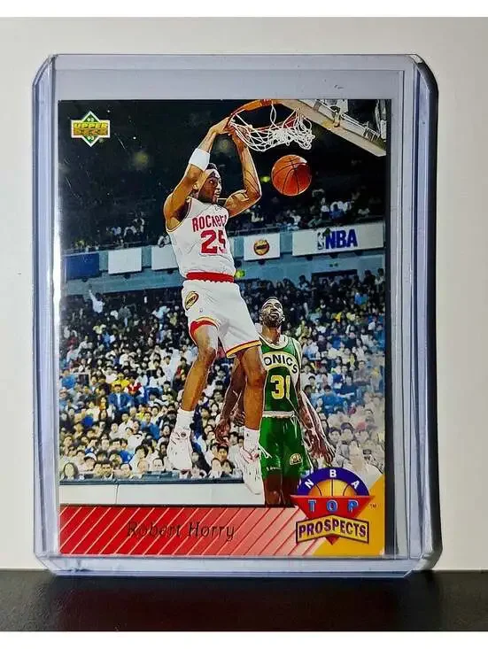 Robert Horry 1992-93 Upper Deck NBA #464 Top Prospect Card Houston Rockets