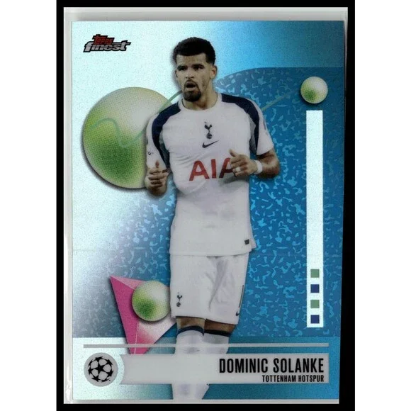 2025-26 Finest UEFA Club Competitions } Dominic Solanke Refractor