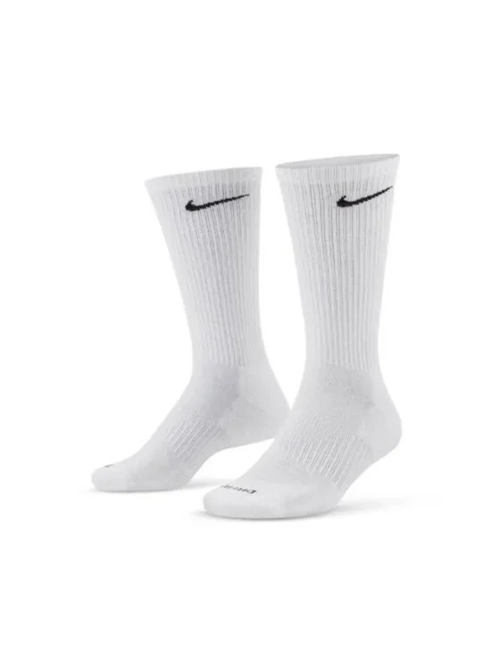 Nike Everyday Plus Dri-FIT Adult Mens L (8-12) Cushioned 6 Pair Crew Socks