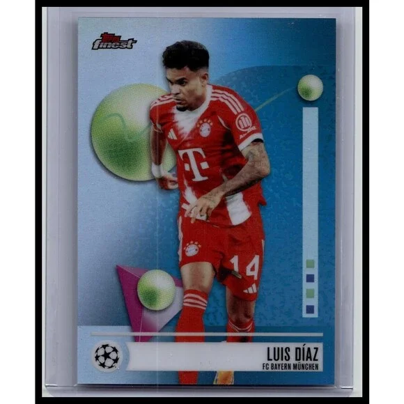 2025-26 Finest UEFA Club Competitions } Luis Díaz Refractor