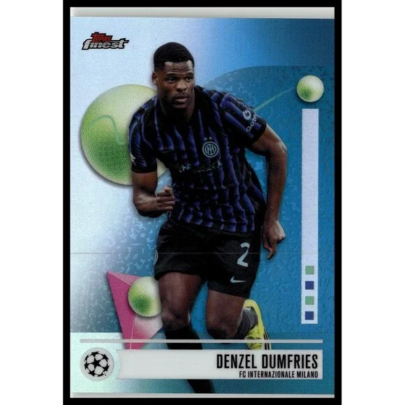 2025-26 Finest UEFA Club Competitions } Denzel Dumfries Refractor