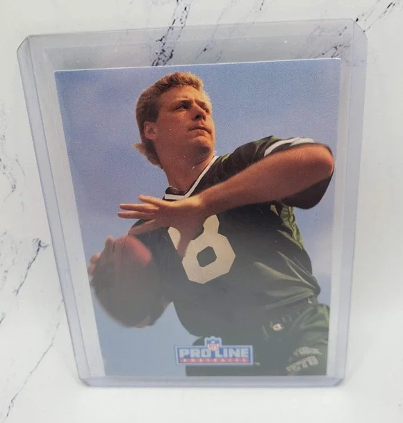1991 NFL Pro Line Portraits Browning Nagle RC Rookie #188 New York Jets