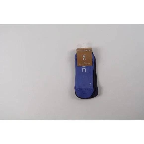 On Running Socks Core Run Sock Low 2P Sailor Navy Medium NWT