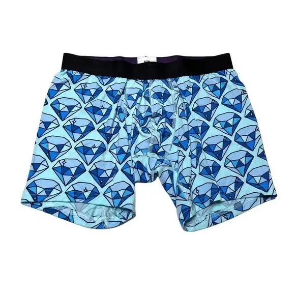 MeUndies Diamond Print Boxer Brief Size Small