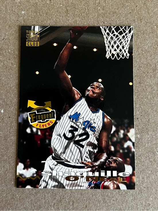 1993-94 Topps Stadium Club - Frequent Flyers Shaquille O'Neal #358 Orlando Magic