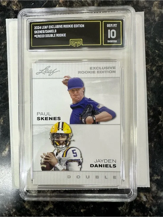 Paul Skeens / Jaden Daniel’s Rookie addition card