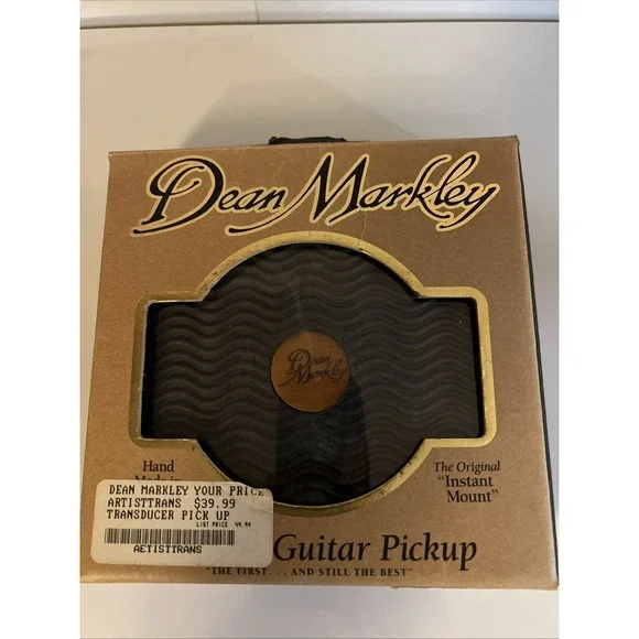 Dean Markley Artist Transducer Acoustic Guitar Pickup Brown ProMag Hand Made USA