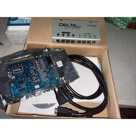 M-Audio Delta 44 Professional Audio‎ Card & Breakout Box 4-in/4-out