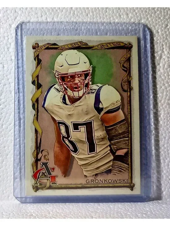 Rob Gronkowski 2023 Topps Allen & Ginter NFL #419 Football Card Patriots