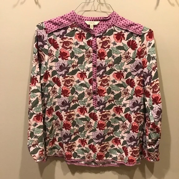 Matilda Jane Floral Top Size Medium