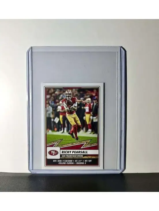 Ricky Pearsall 2025 Panini NFL #524 Sticker San Francisco 49ers