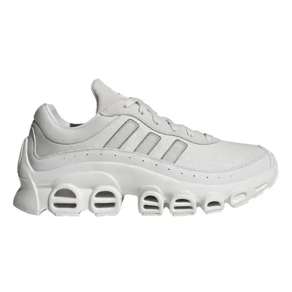 adidas AdiFOM Megaride Shoe Crystal White Black Siver Casual JUNIOR 6.5 NEW