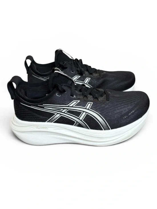ASICS Gel-Nimbus 27 Running Shoes Men’s 8.5W WIDE Black/White