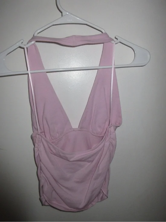 Urban Outfitters Light Pink Halter Tank Top