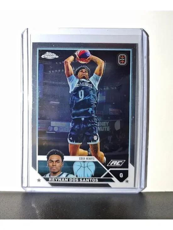 Reynan Dos Santos Rookie Card 2023-24 Topps Chrome Overtime #49 Cold Hearts