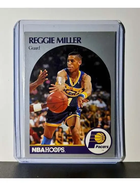 Reggie Miller 1990 NBA Hoops NBA #135 Card Indiana Pacers