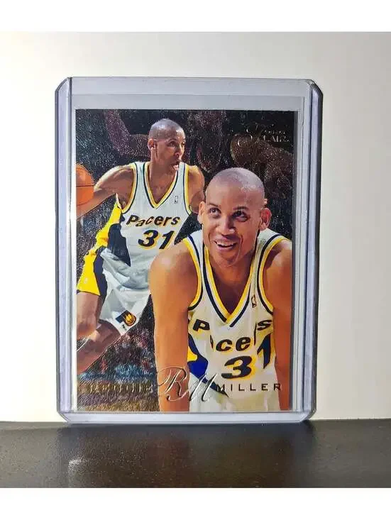 Reggie Miller 1995-96 Flair NBA #58 Card Indiana Pacers