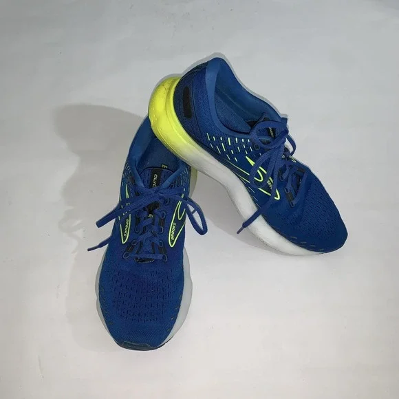 Brooks Glycerin 20 Shoes Mens Size 11 Blue Mesh Running Sneakers 1103821D482