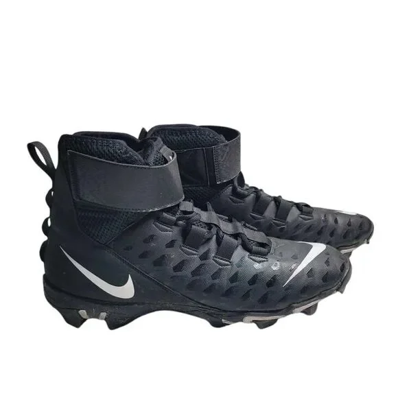 3511 Nike Men's Force Savage Shark‎ 2 Size 13  AQ7722-001 Football Cleats