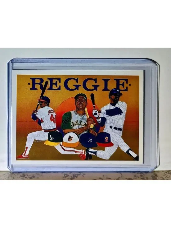 Reggie Jackson 1990 Upper Deck Heroes MLB #9 Baseball Card New York Yankees