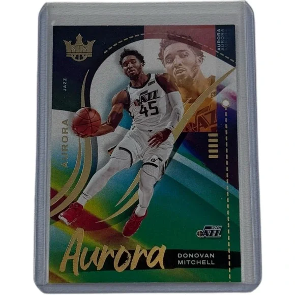 2021-22 Panini Court Kings‎ Aurora Donovan Mitchell #9