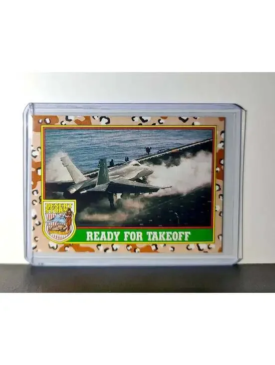 Ready for Takeoff 1991 Topps Desert Storm #26 Card