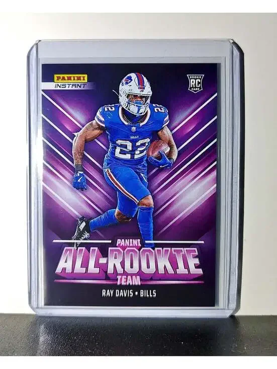Ray Davis Rookie 2024 Panini NFL #8 All-Rookie Card Buffalo Bills 1 of 314