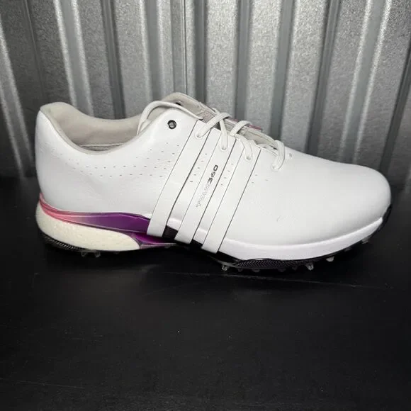 Adidas Tour 360 24 Boost Golf Shoes Cloud White Shadow IE3366 Men's Size 11.5