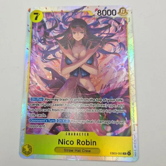 Nico Robin SR Foil One Piece TCG