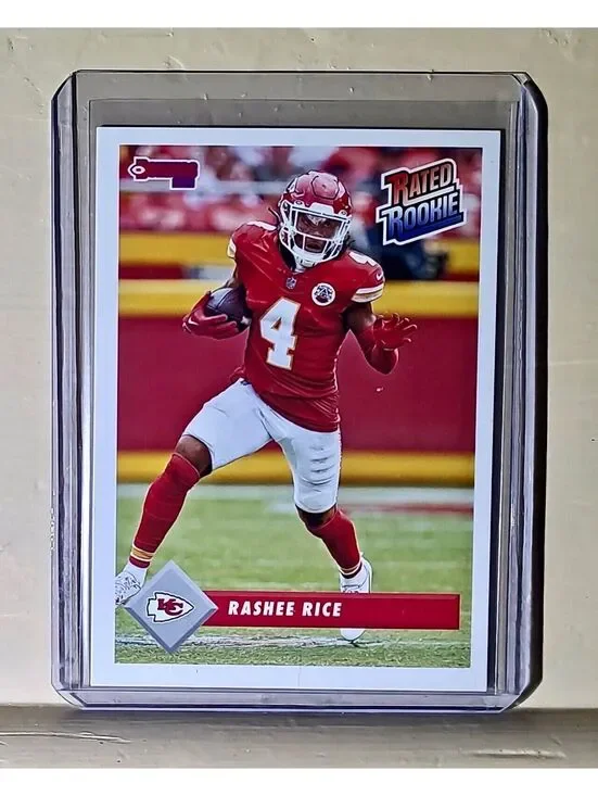 Rashee Rice 2023 Panini NFL Rated Rookie Retro #23 Card Kansas City Chiefs 1/629