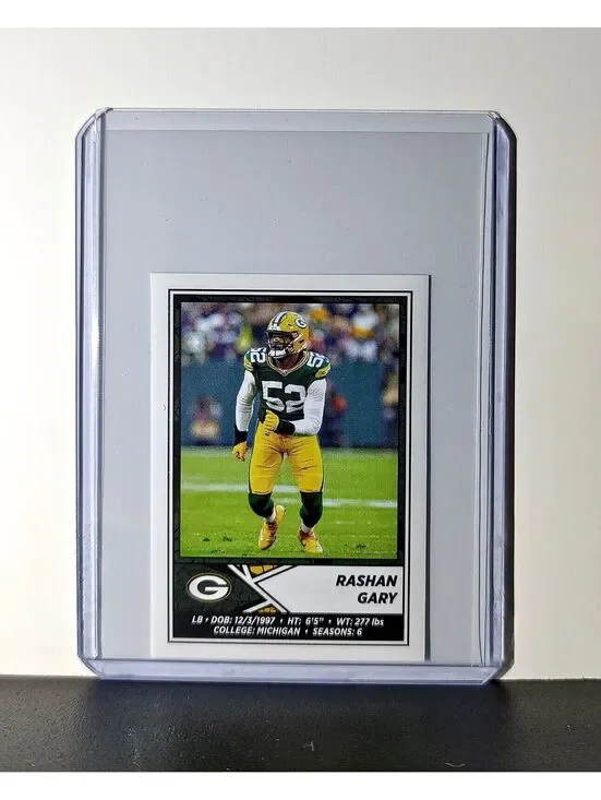Rashan Gary 2024 Panini NFL Sticker #406 Green Bay Packers