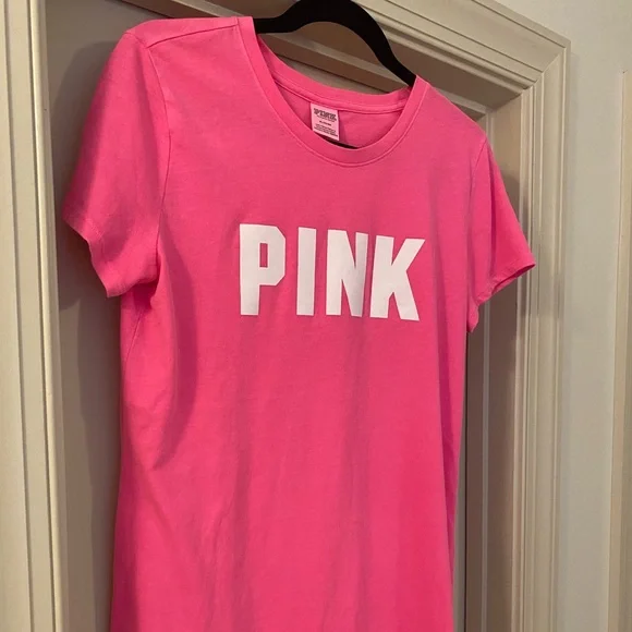PINK Victoria's Secret Bright Pink Tee