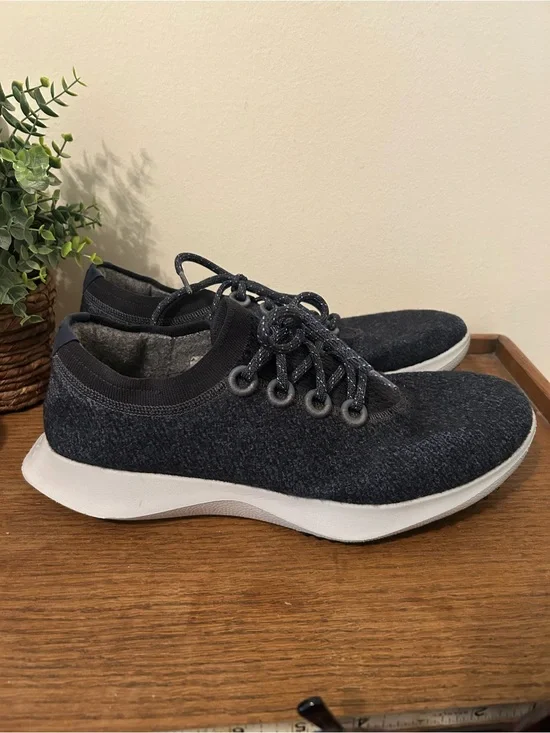 Allbirds Wool Dasher Mizzle Shoes Men's Size 13 Running Sneakers Blue
