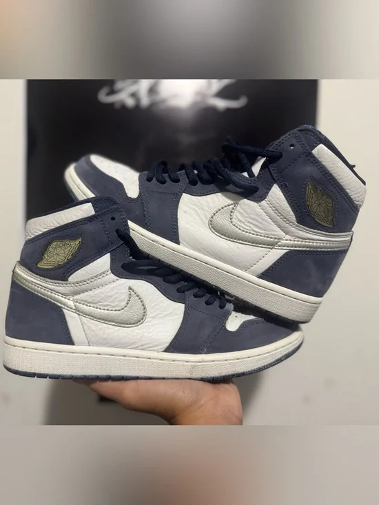 Nike Air Jordan 1 High Retro midnight Navy CO.JP Size 8.5