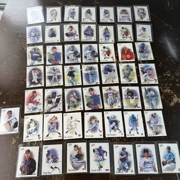 1996 Best Cards Inc Baseball Lot Of 50 Autos Minor Leaguers & Prospects Signed
