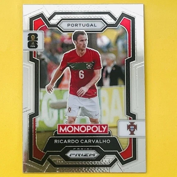 2026 Panini Prizm Monopoly FIFA‎ World Cup Ricardo Carvalho Silver Portugal #32