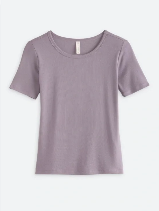 We Wander Featherstretch Rib Tee Size M NWT