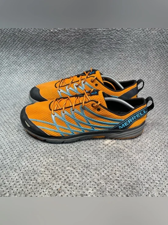 Merrell Bare Access 3 Orange Running Shoes Size 12 Men’s