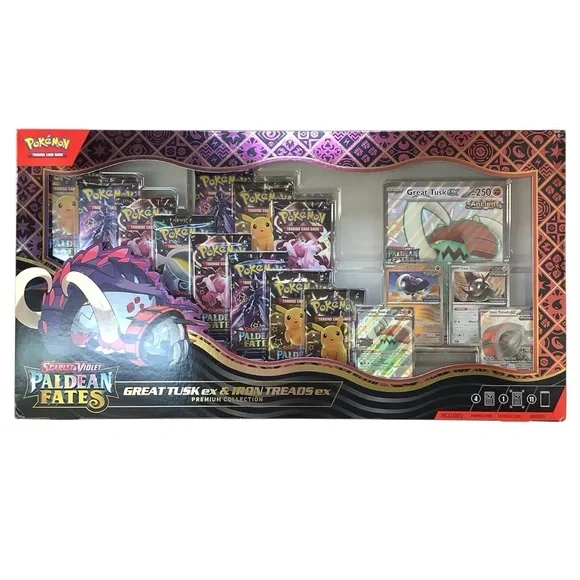 NEW! Pokemon Scarlet & Violet Paldean Fates Premium Collection - Factory Sealed