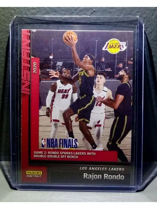 Rajon Rondo 2020 Panini LA Lakers NBA Champions #22 Basketball Card