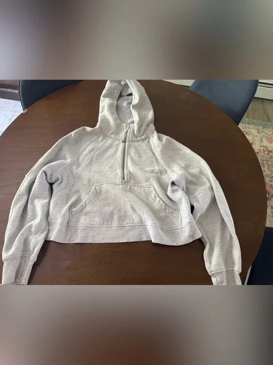 Lululemon scuba oversized 1/2 zip hoodie