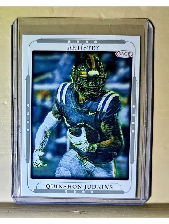 Quinshon Judkins 2023 SAGE Artistry Football #103 Card