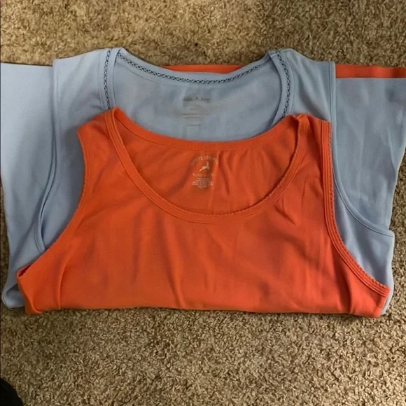 ❤️White Stag Orange and Blue Tank Tops (Bundle of 2)