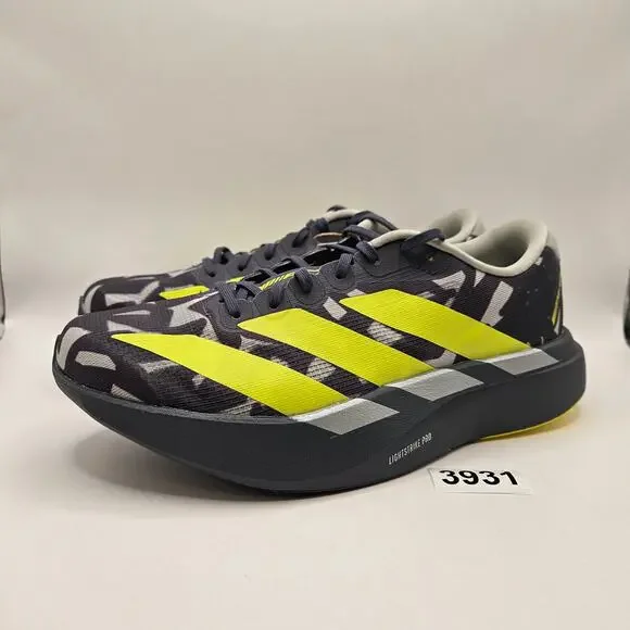 ADIDAS X AMG MOTORSPORT MEN'S 7 ADIZERO EVO SL GRAY KI7297 NWOB